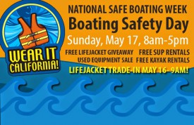 Safe boating Day is May 17.