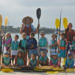 Kayaking group