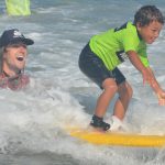 Catching a wave