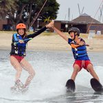Wake and Ski at Camp