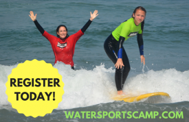 Surfer at The Wqtersports Camp