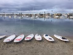 SUPs on a glassy morning